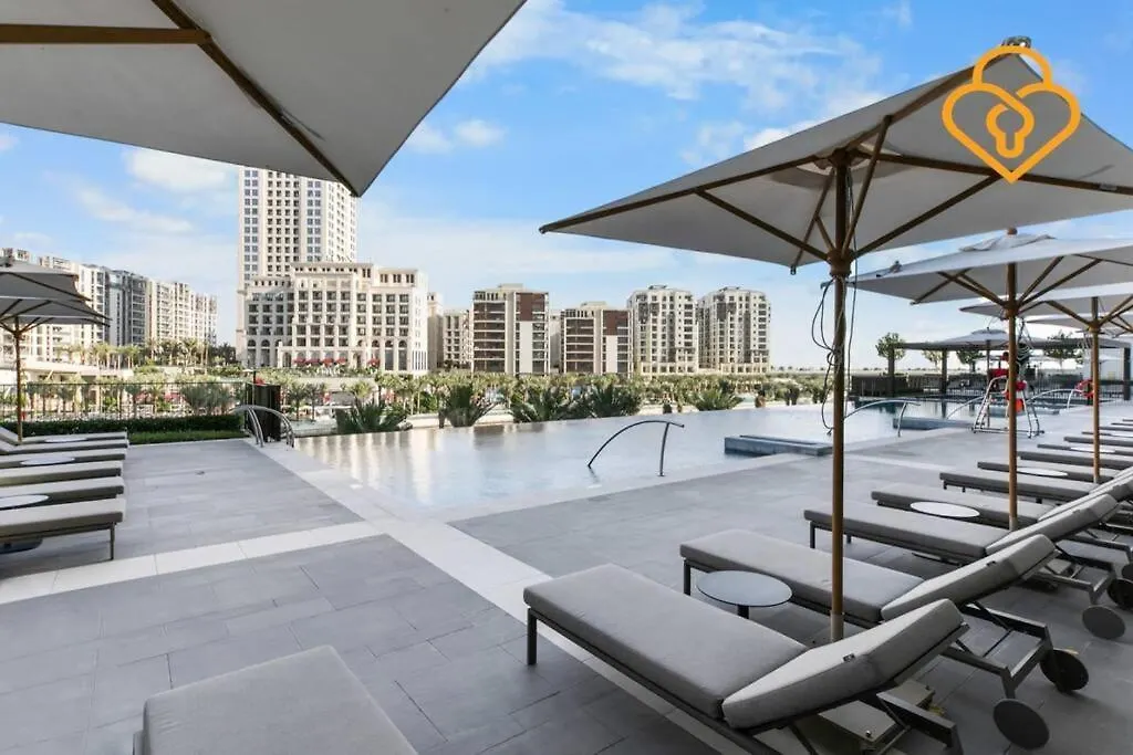 Keysplease 2 Bedroom Water View In Palace Residence, Creek Harbour Dubai 0*,